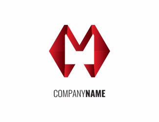 Projekt graficzny logo dla firmy online m logo