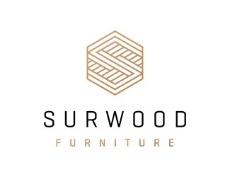 Projekt logo dla firmy SURWOOD | Projektowanie logo