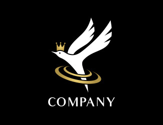 Projekt graficzny logo dla firmy online Royal Bird