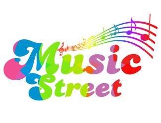 Projekt logo dla firmy Music Street | Projektowanie logo