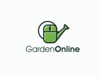 Projekt logo dla firmy Garden online | Projektowanie logo