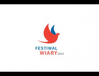 Projekt graficzny logo dla firmy online FESTIWAL WIARY
