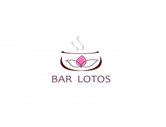 Projekt graficzny logo dla firmy online Bar Lotos