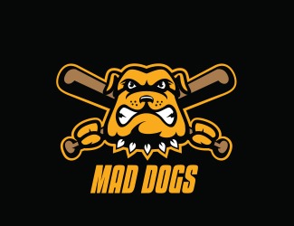 Projekt graficzny logo dla firmy online MAD DOGS LOGO