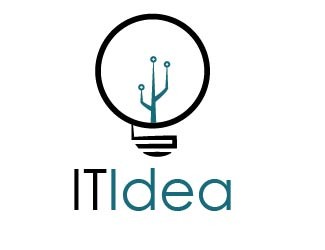 Projekt graficzny logo dla firmy online ITIdea