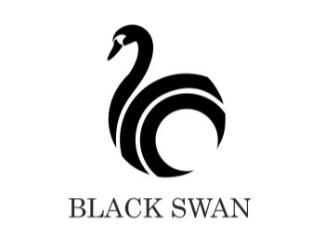 Projekt graficzny logo dla firmy online BlackSwan