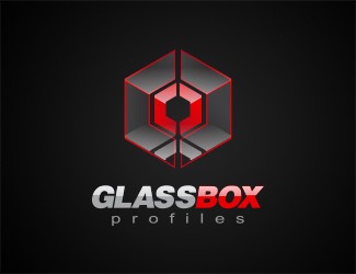 Projekt graficzny logo dla firmy online Glass Box