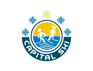 Projekt graficzny logo dla firmy online Capital-ski