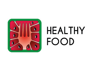 Projekt logo dla firmy Healthy food | Projektowanie logo
