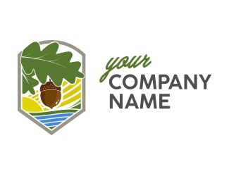 Projekt logo dla firmy  dąb | Projektowanie logo