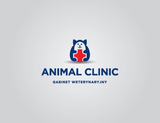 Projekt graficzny logo dla firmy online ANIMAL CLINIC