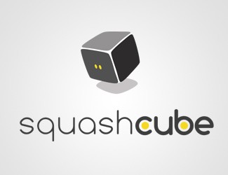 Projektowanie logo dla firmy, konkurs graficzny Squash Cube