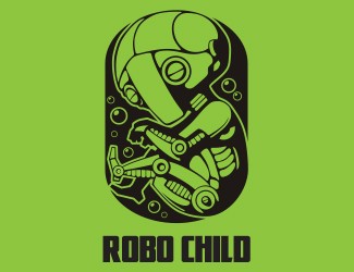 Projektowanie logo dla firm online Robo Child