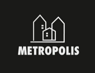 Projekt graficzny logo dla firmy online Metropolis