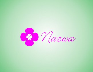 Projekt logo dla firmy kwiatek | Projektowanie logo