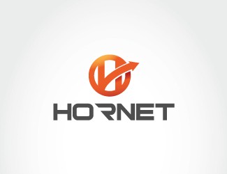 Projekt graficzny logo dla firmy online HORNET 2