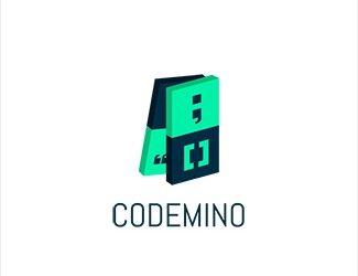 Projekt graficzny logo dla firmy online KoDomino