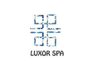 Projektowanie logo dla firmy, konkurs graficzny luxorSPA