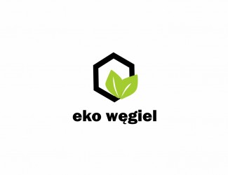 Projekt logo dla firmy eko węgiel | Projektowanie logo