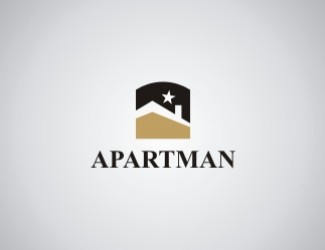 Projekt logo dla firmy Apartman | Projektowanie logo