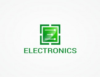 Projekt logo dla firmy ELECTRONICS | Projektowanie logo