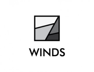 Projekt graficzny logo dla firmy online WINDS