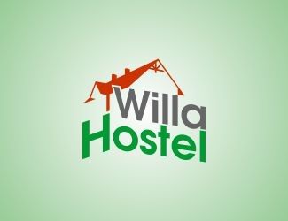 Projekt graficzny logo dla firmy online WillaHostel