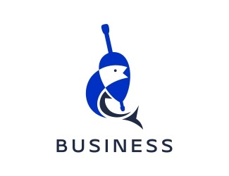 Projekt graficzny logo dla firmy online Ryba