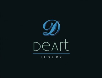 Projekt graficzny logo dla firmy online DeArt