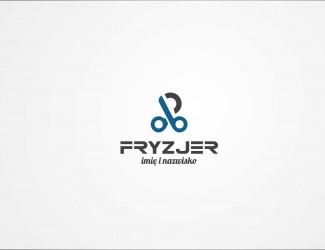Projekt logo dla firmy fryzjer | Projektowanie logo