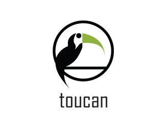 Projekt graficzny logo dla firmy online toucan