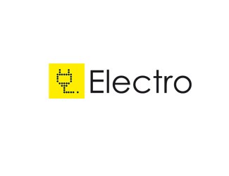 Projekt graficzny logo dla firmy online electro
