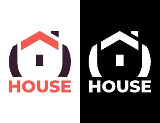 Projekt logo dla firmy House/Dom/Budownictwo | Projektowanie logo