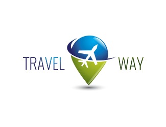 Projekt graficzny logo dla firmy online travel