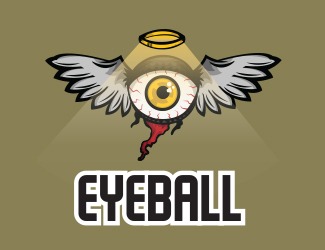 Projekt graficzny logo dla firmy online eyeball