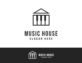 Music House - projektowanie logo - konkurs graficzny