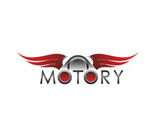 Projekt graficzny logo dla firmy online motory