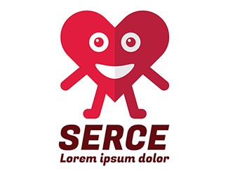 Projekt graficzny logo dla firmy online Serce