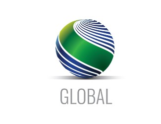 Projekt graficzny logo dla firmy online global