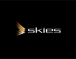 Projekt logo dla firmy SKIES | Projektowanie logo