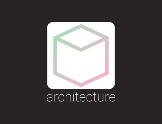 Projekt graficzny logo dla firmy online architecture