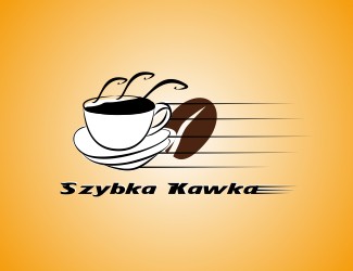 Projekt logo dla firmy Szybka kawka | Projektowanie logo