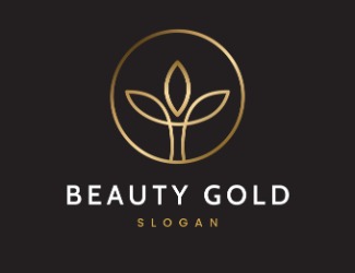 Beauty Gold - projektowanie logo - konkurs graficzny