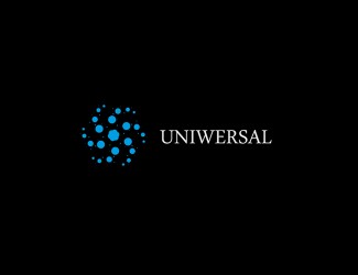 Projekt graficzny logo dla firmy online Uniwersal