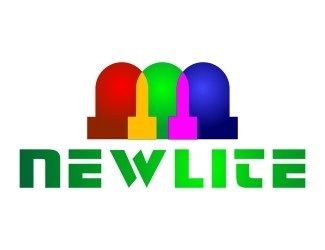Projekt graficzny logo dla firmy online New Lite