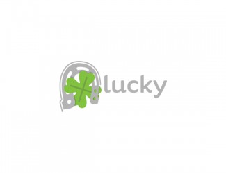 Projekt graficzny logo dla firmy online lucky
