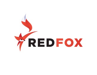 Projekt graficzny logo dla firmy online RED FOX