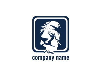 Projekt graficzny logo dla firmy online face man