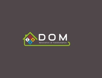 Projekt logo dla firmy dom | Projektowanie logo