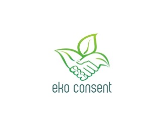 Projekt logo dla firmy eco consent | Projektowanie logo